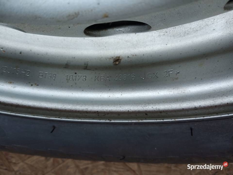 felga stalowa 65Jx15 ET38 Kielce