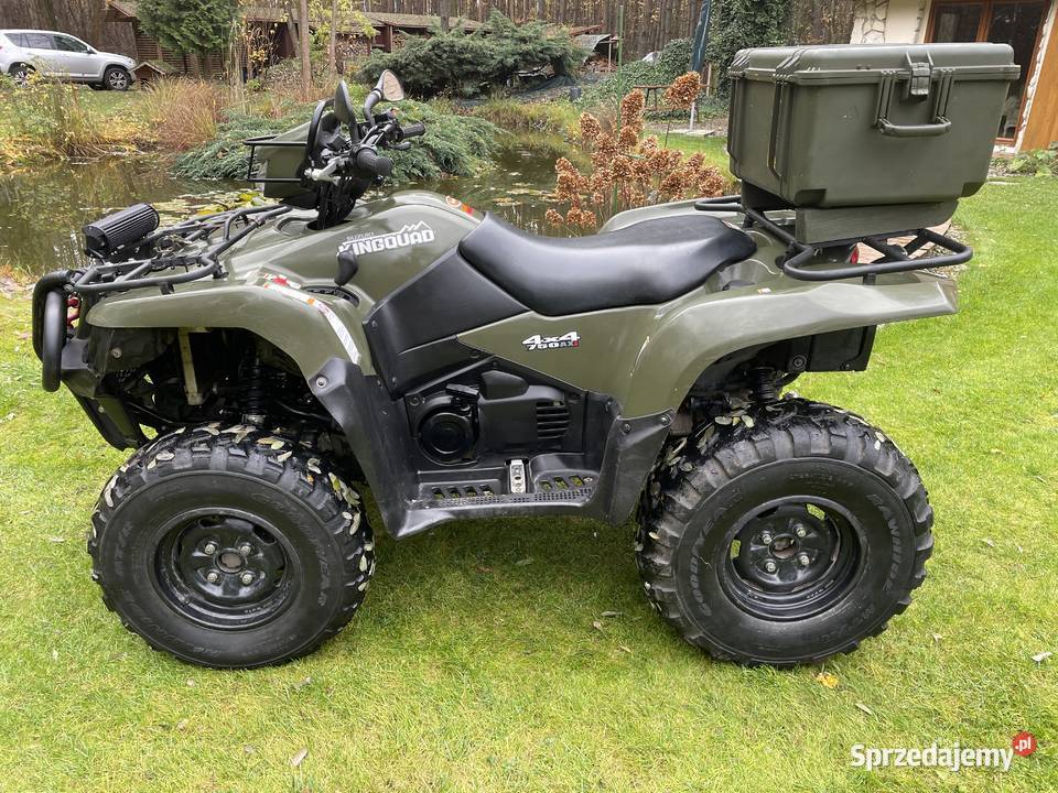 Suzuki KingQuad 750 AXi zarejestrowany Aleksandrów Łódzki