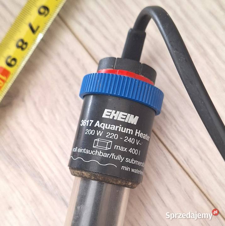 Grzałka do akwarium Eheim 3617 200 W 400 l ok 42 Akcesoria dla zwierząt wielkopolskie Września