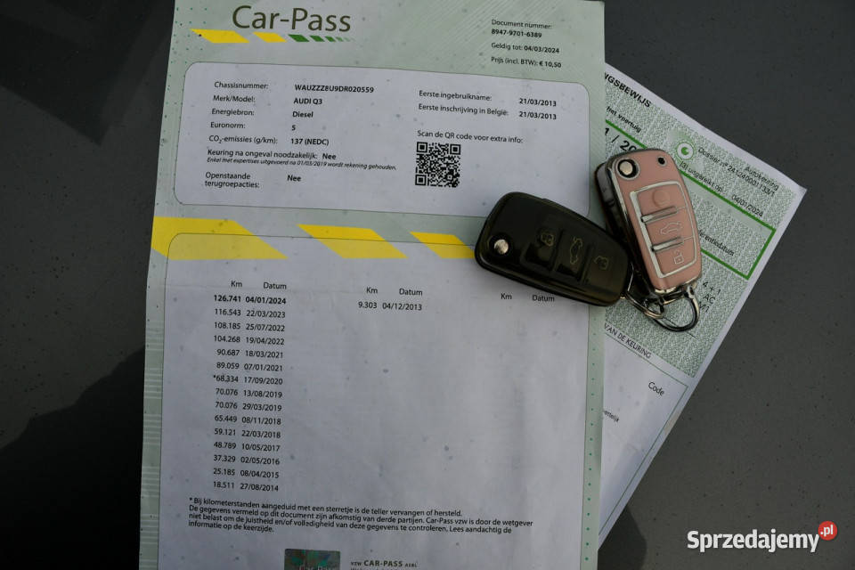 Audi Q3 20 TDI Serwis BiXenon LED Skóra Navi 162 SUV Hrubieszów