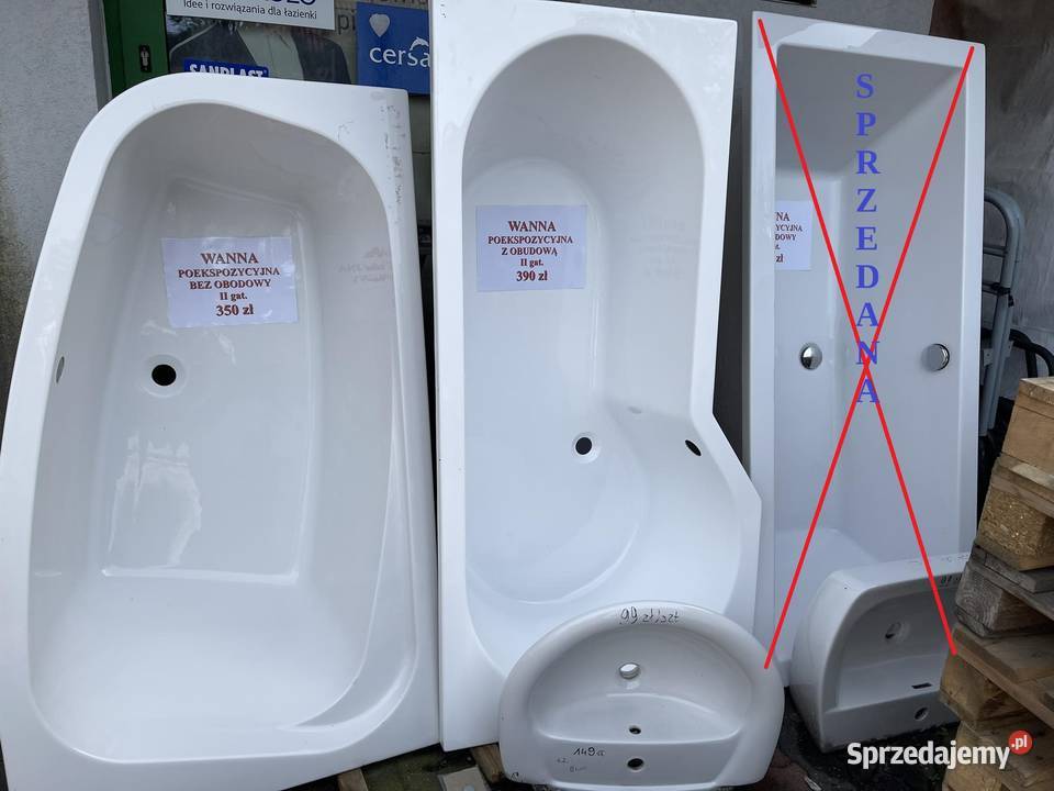 Wanna poekspozycyjna mazowieckie Żyrardów sprzedam