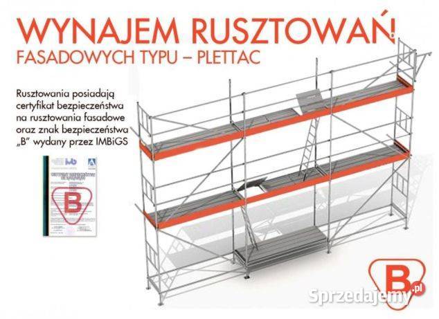 Wynajem rusztowań elewacyjnych Świdnica