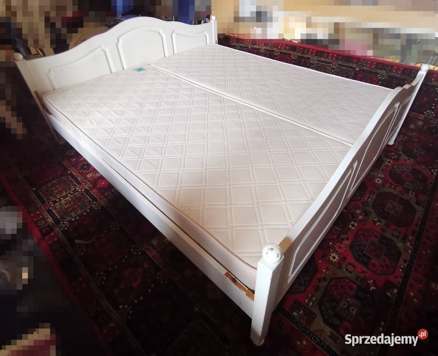 Łóżko sosnowe dwuosobowe 187cm Dzierżoniów