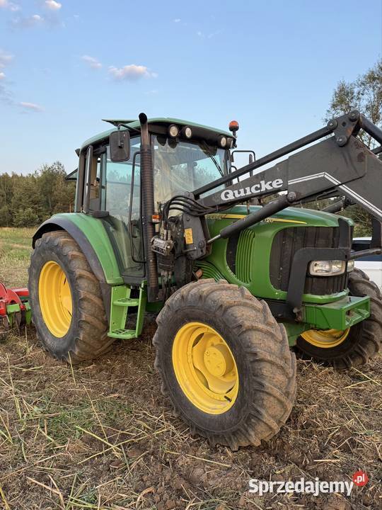 John Deere 6120 z turem case deutz Fendt Pneumatyczne siedzenie Bieliny sprzedam