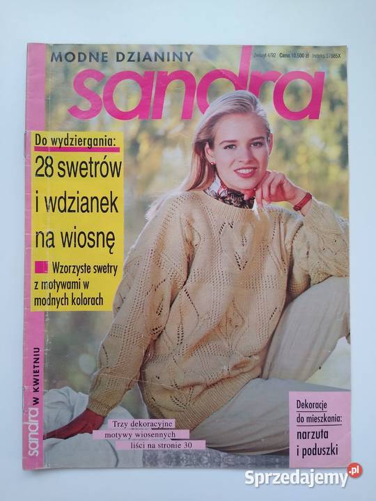 Modne Dzianiny Sandra 41992 miesięcznik