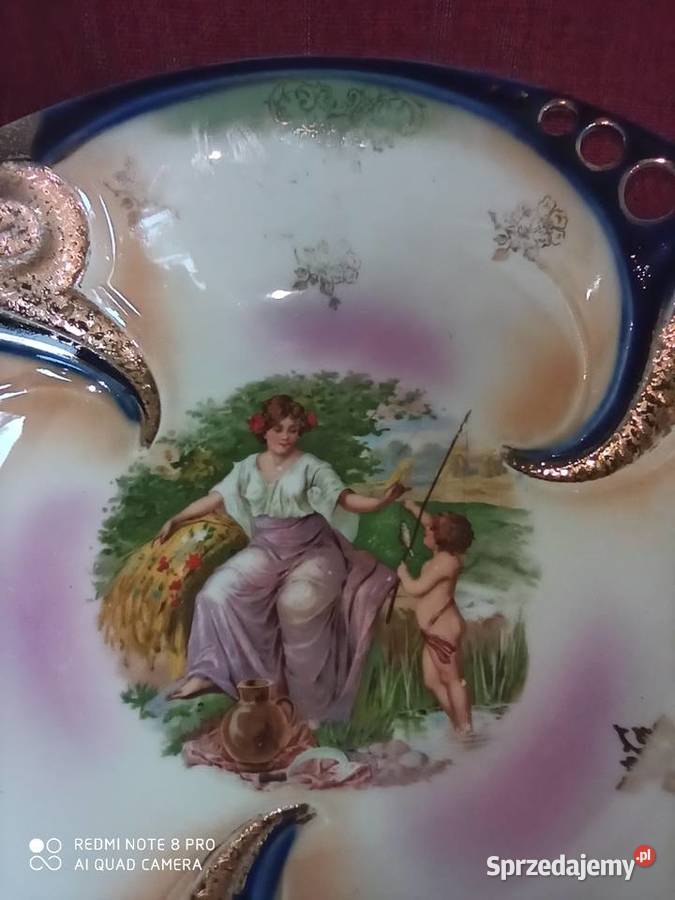 Patera ze scenką Piknik
w lustrze misa z ażurem Gdańsk