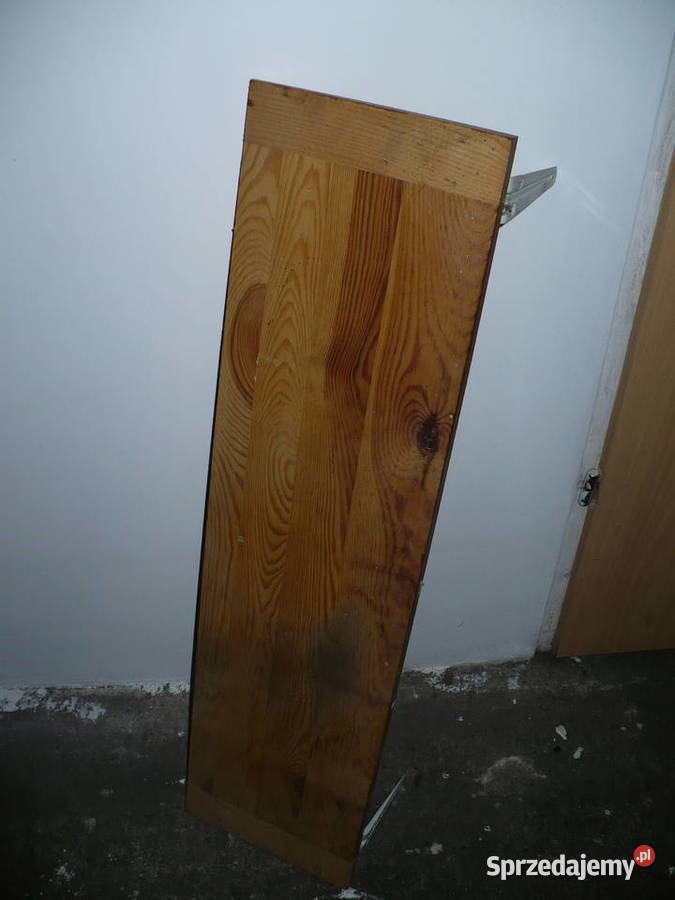 Półki x3 sosna do odnowienia Lubin