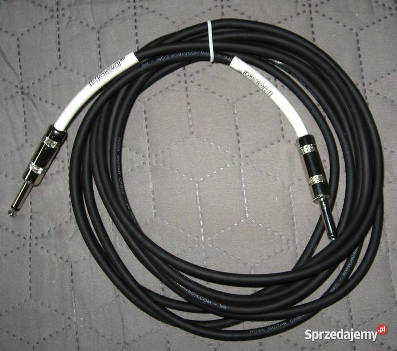 Kabel instrumentalny gitarowy Hosa 45 m Sprzęt estradowy, studyjny i DJ-ski Kępice