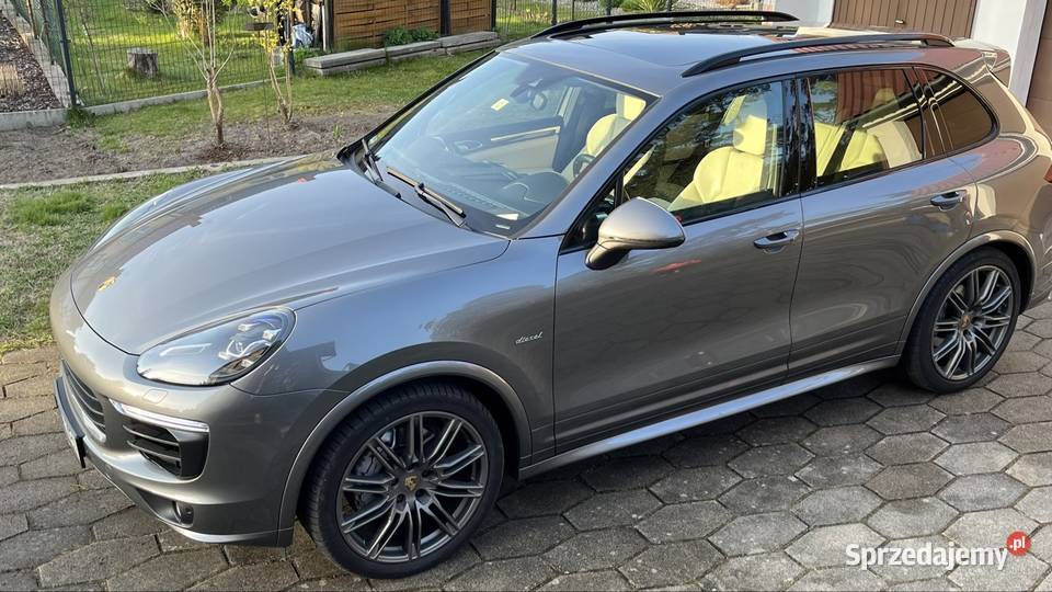 Cayenne S diesel 2015r 42l radar panorama elektryczne lusterka Kędzierzyn-Koźle