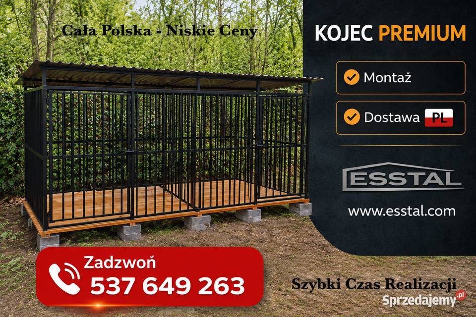 Kojec Psa KOJCE Psów Dowolne Rozmiary Dodatki