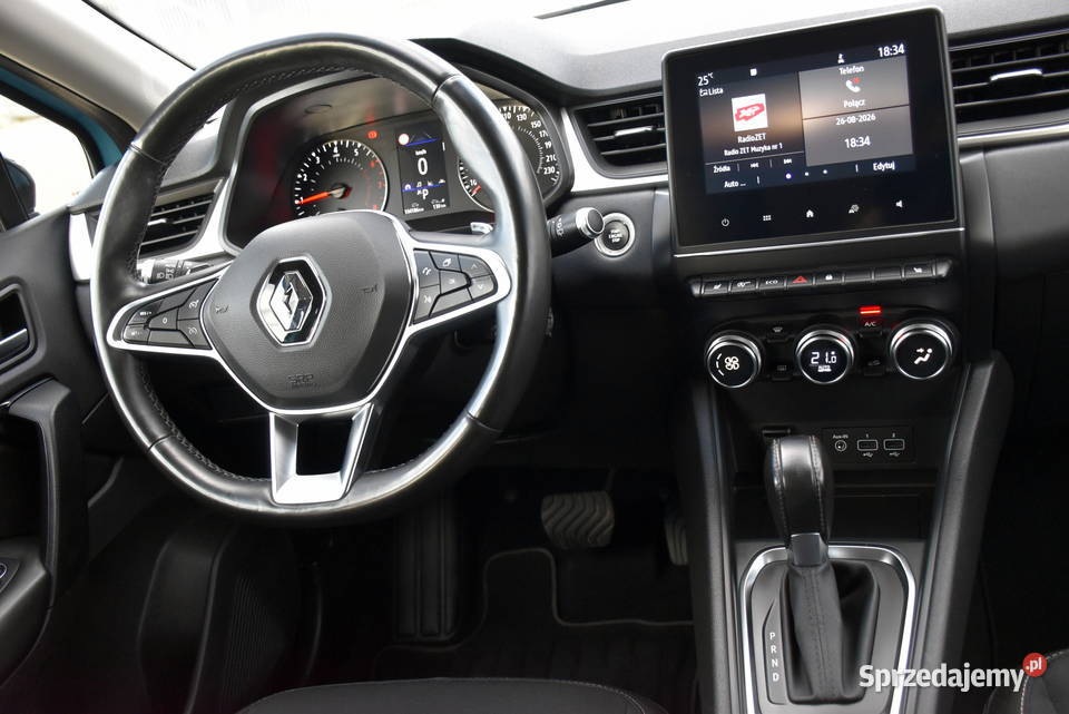 Renault Captur II INTENS 13Turbo 140 AUTOMAT 7B gniazdo USB Captur Zduńska Wola sprzedam