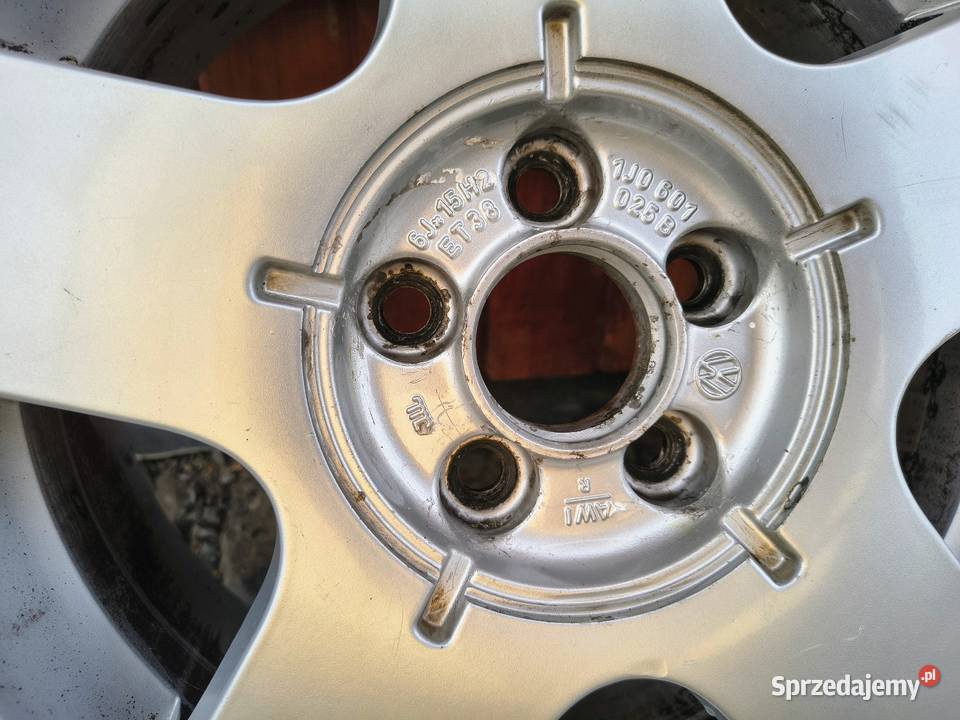 Alufelgi koła volkswagen 5x100 15 Średnica 15" Mirsk