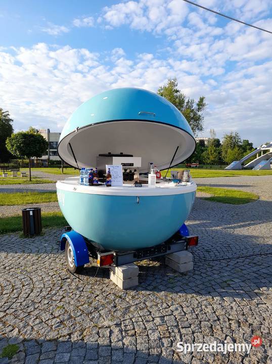 Przyczepa gastronomiczna Lodziarnia Kula świętokrzyskie Sandomierz