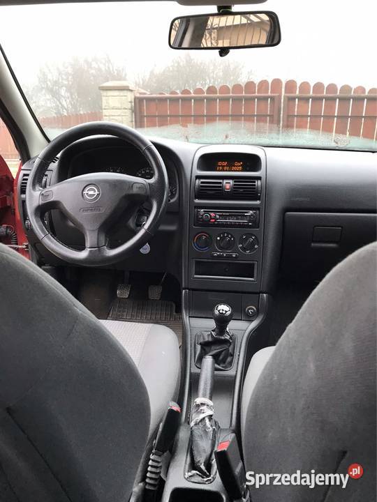 Opel Astra G 14 90 2008 bordowy Iłża sprzedam