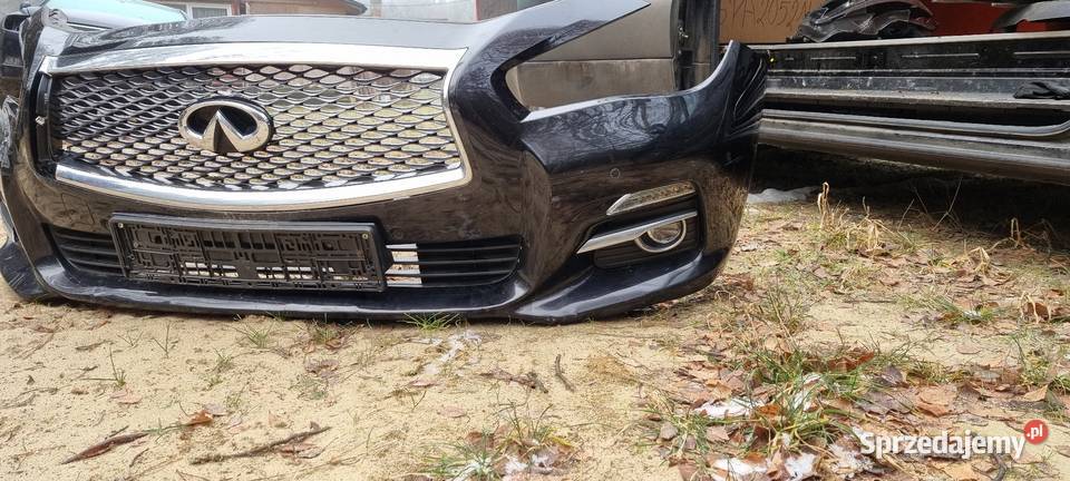 Infiniti q50 zderzak kompletny GAC uszkodzony Karoseria Pionki