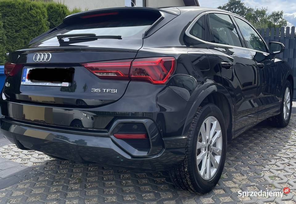 AudiQ3 sportback 35TSFI MHEV Salon Matrix niski Dębogórze