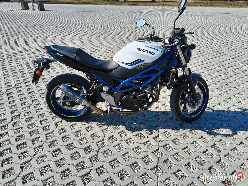 Suzuki sv650 2019r salon Polska 13 mazowieckie Otwock sprzedam