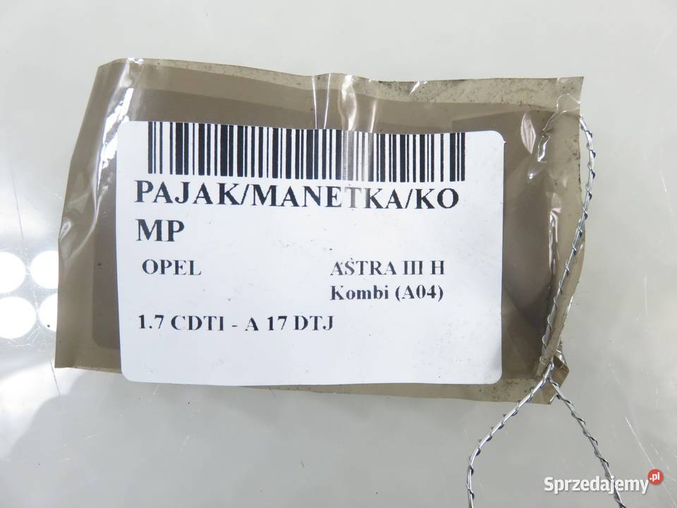 PRZEŁĄCZNIK ZESPOLONY OPEL ASTRA H 13250221GC Części samochodowe