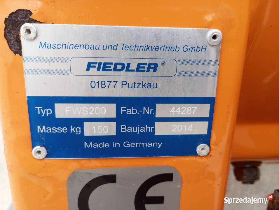 posypywarka solarka FIEDLER Hako Citymaster
