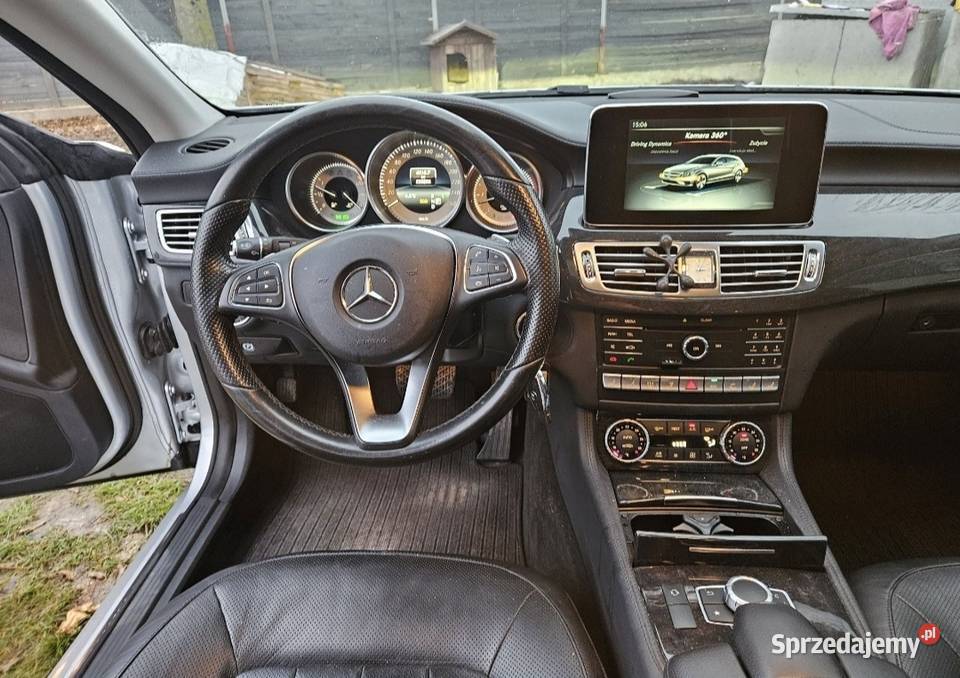 Mercedes cls w218 lift 2015 kamery 360 Bielsk Podlaski