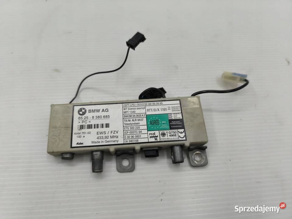 WZMACNIACZ ANTENY BMW E39 25B 8380685 osobowe wielkopolskie