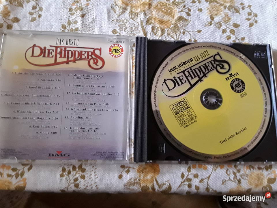 CD Flippers Das Beste Kultura i Rozrywka Grybów sprzedam