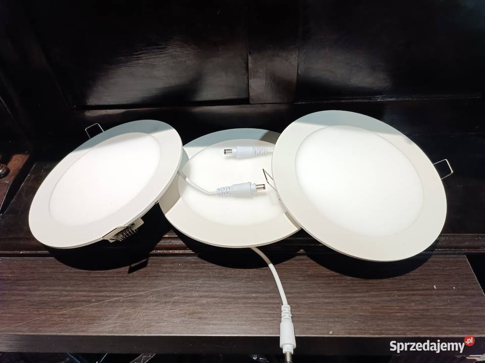 Lampy Ledowe do zabudowy 3 sztuki Piekary Śląskie sprzedam