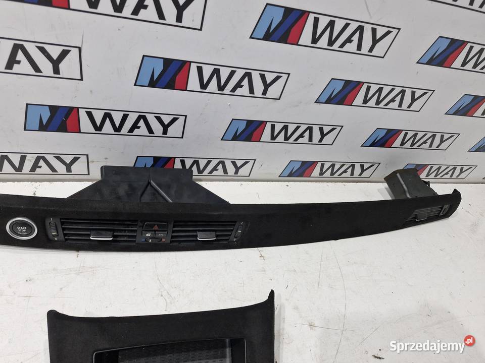 BMW E90 E91 LISTWY DEKORY ALCANTARA NAVI