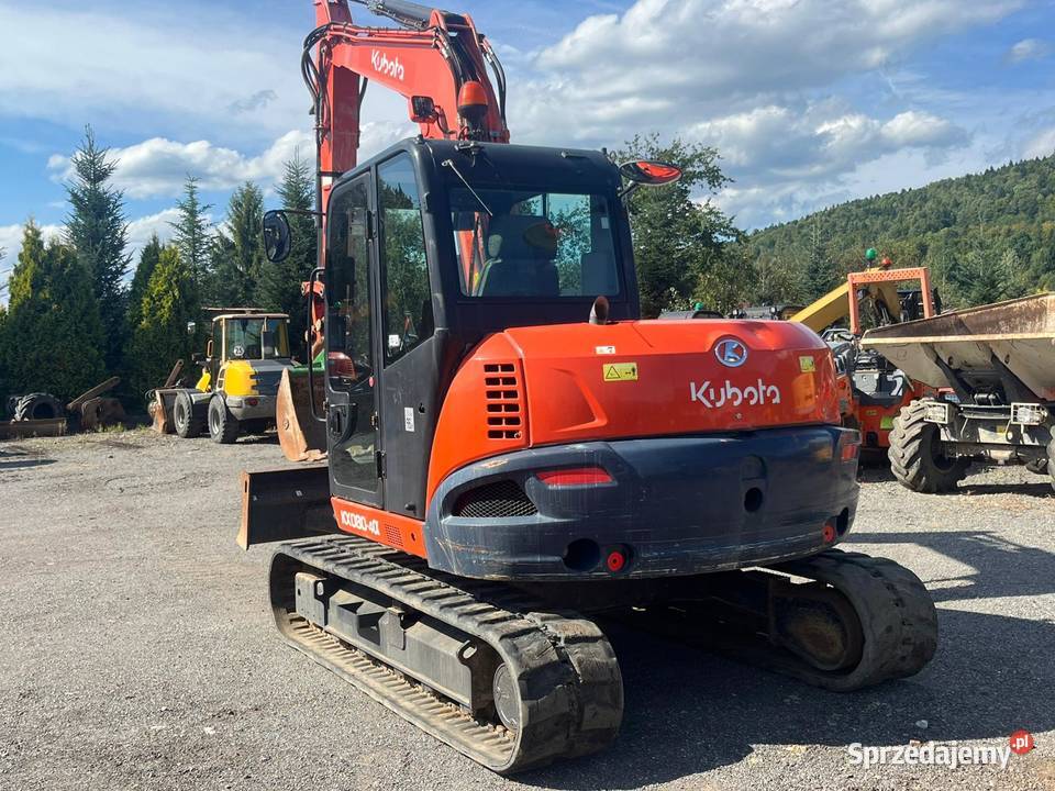 Minikoparka koparka gąsienicowa Kubota KX080