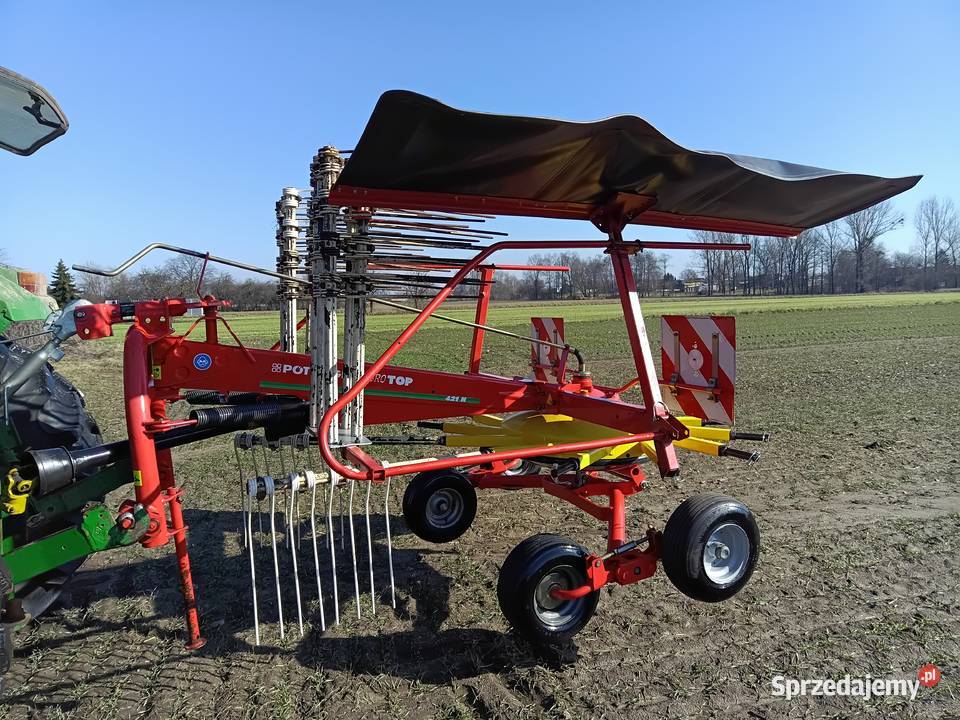 Zgrabiarka pottinger eurotop 421 n łódzkie Czarnocin