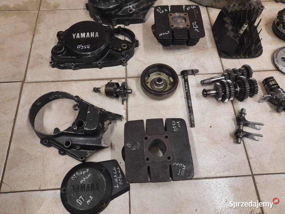 Yamaha DT 50 silnik części cylinder głowica dolnośląskie Jelenia Góra