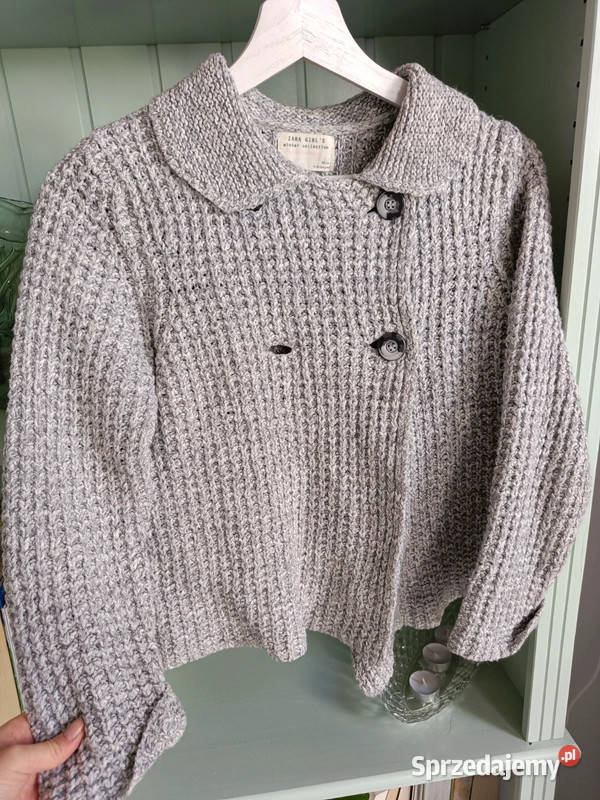 Szara narzutka bolerko Zara r XS Zara Oborniki