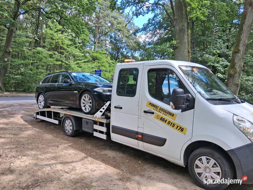 Pomoc drogowa LgińAutolaweta 6 pasażerów Laweta