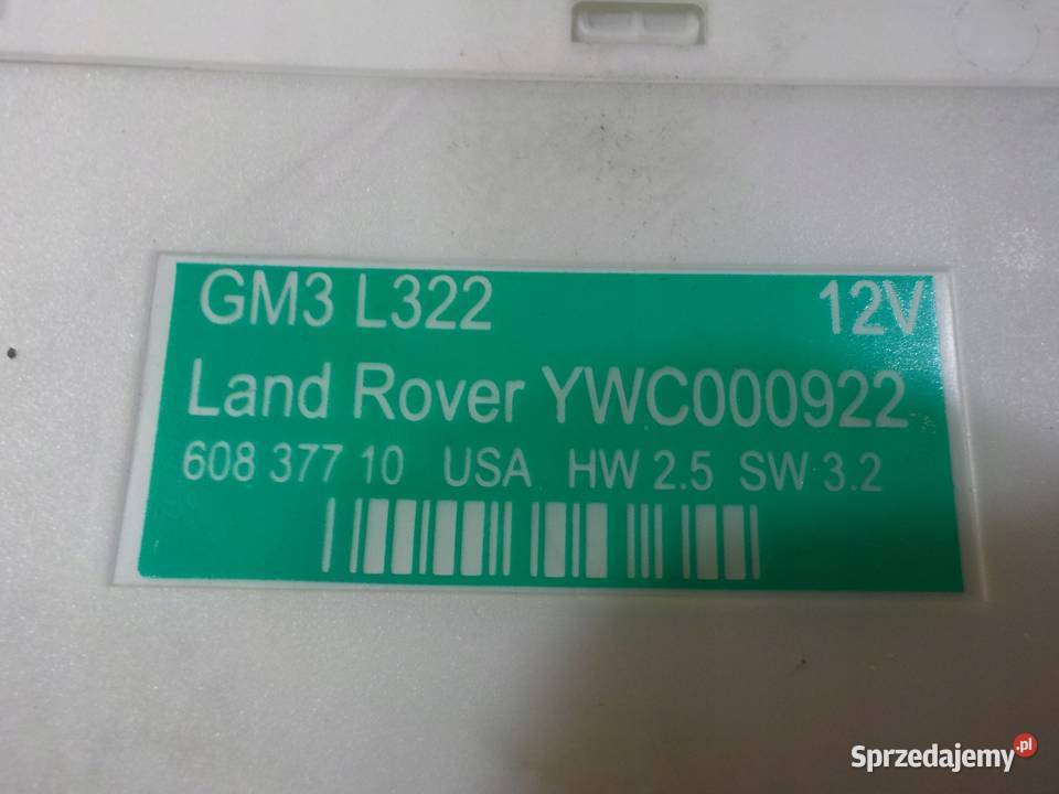 RANGE ROVER L322 I 44 V8 05r modul komfortu osobowe Suków