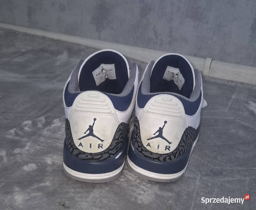 Buty chłopiec Jordan 3 Retro Midnight Navy 40 Łódź