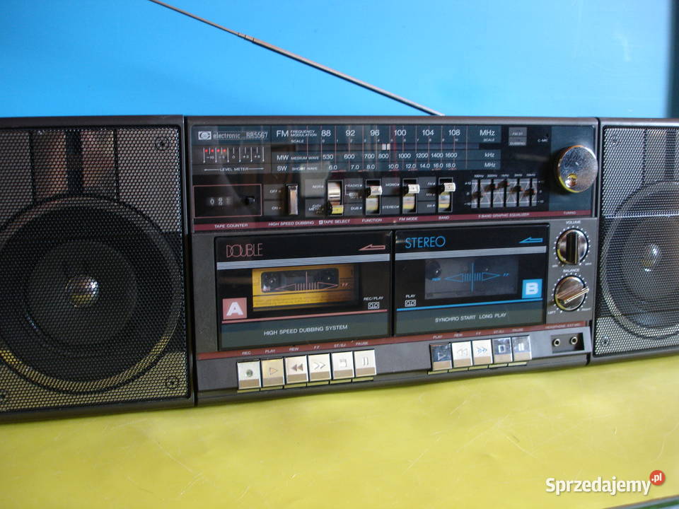 Radiomagnetofon ELECTRONIC RR5567 lubuskie Zielona Góra