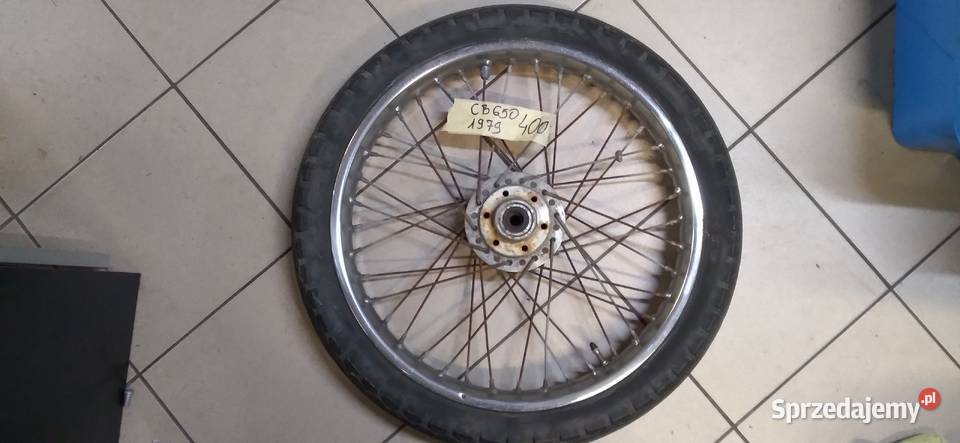 Felga z oponą Honda CB 650 79r Jawiszowice
