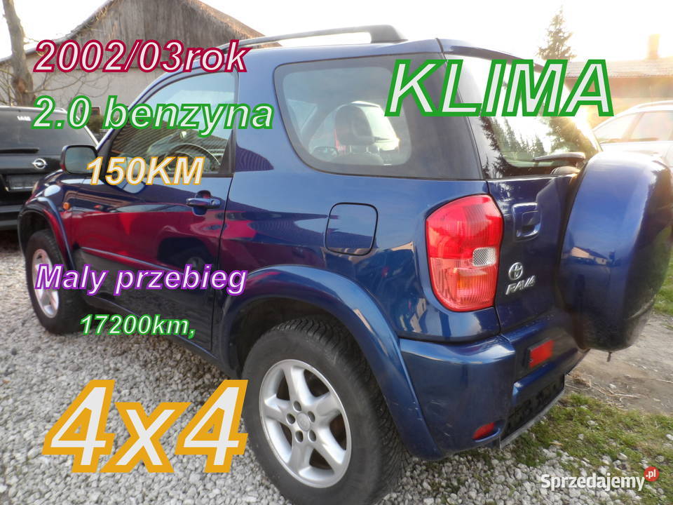 Toyota rav4 20 vvti special 4x4 Klima Grzane niebieski Bochnia