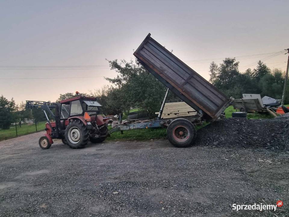 Przyczepa z kiprem wywrotka 3 stronna przyczepa Maszyny rolnicze
