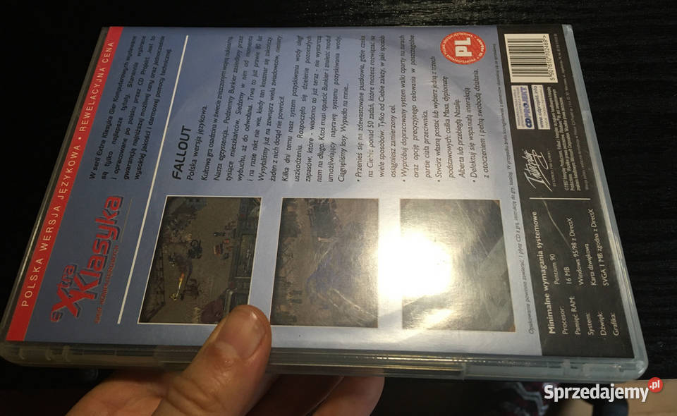 Gra komputerowa Fallout 1 Xtra Klasyka CDROM CD Kraków