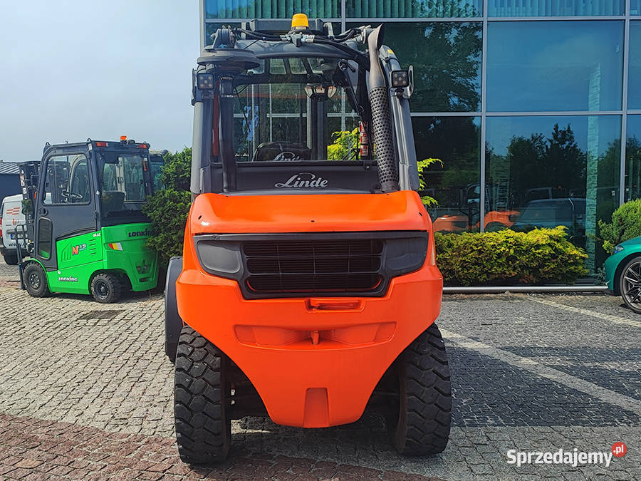 Wózek widłowy Linde H45D02 45 t triplex 586 m Kęty sprzedam