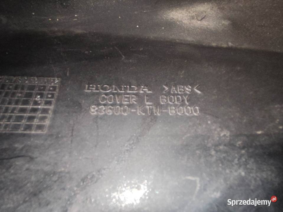 Owiewka boczna bok ogon lewy Honda SH 300 sprzedam