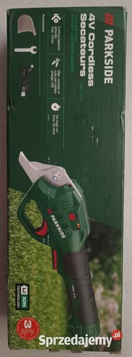 PARKSIDE Akumulatorowe nożyce sektor ogrodowe 4 warmińsko-mazurskie Ełk