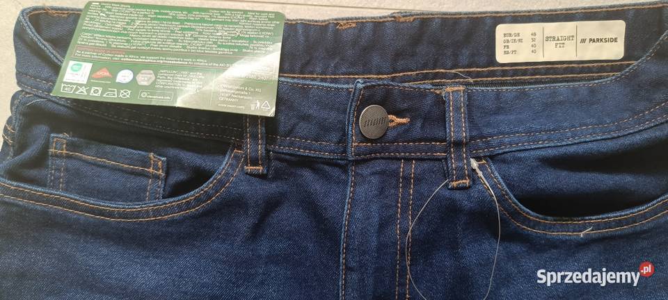 PARKSIDE męskie jeansowe szorty robocze z pętlą