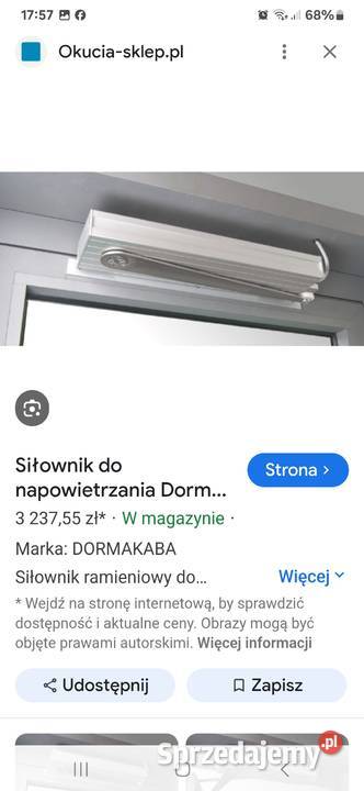 Siłownik do dzwi Gdańsk