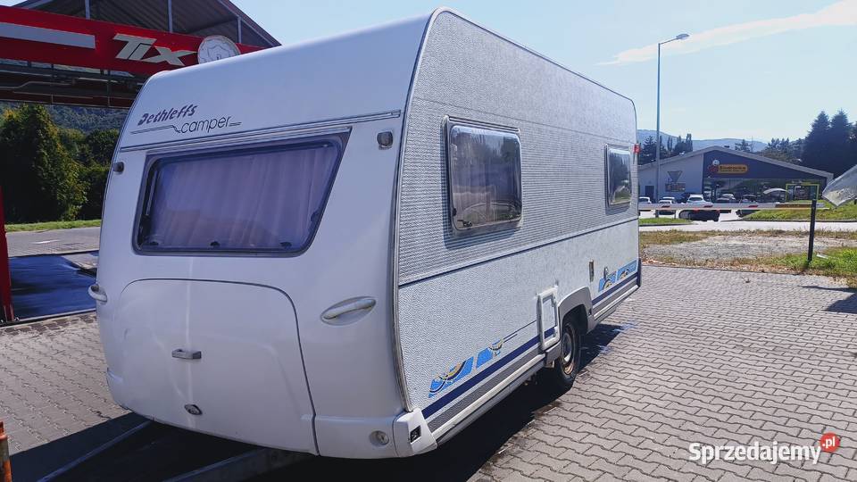 przyczepa kempingowa campingowa kemping OKAZJA Międzybrodzie Bialskie