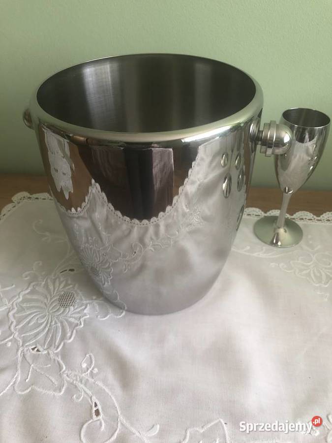 Zepter La Perle 6 kieliszków i wiaderko do inny kolor wielkopolskie Gostyń sprzedam