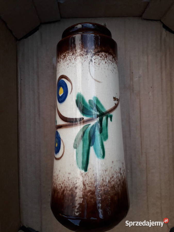 Wazon Scheurich West Germany Large Floral Warszawa