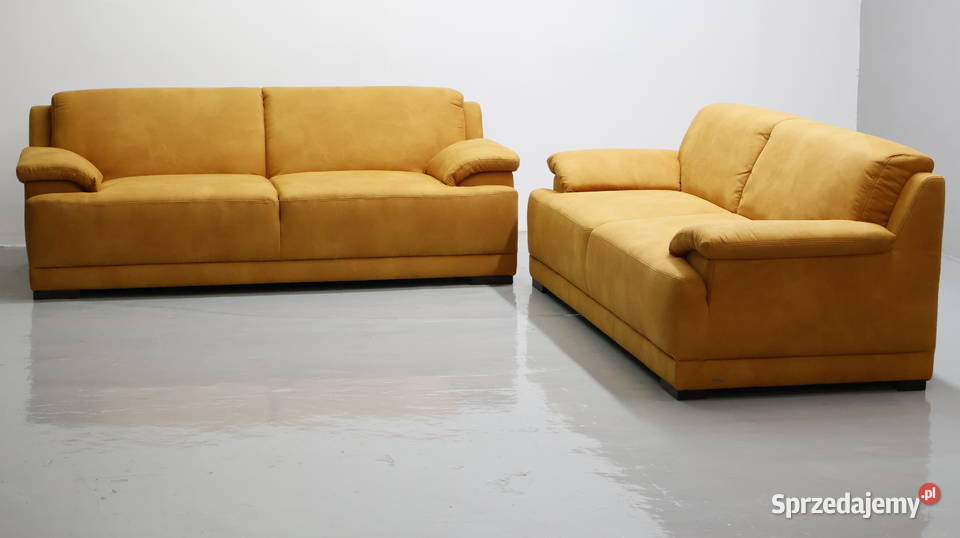 TNO nowoczesny komplet dwóch sof 3 osobowych