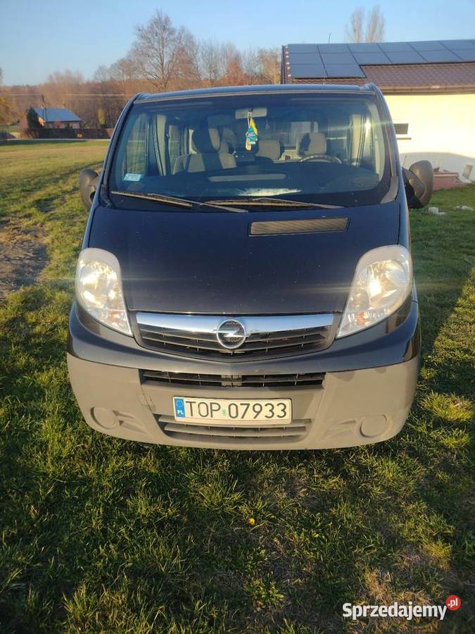Opel Vivaro 2006r 20 TDI 5 osobowy welurowa tapicerka Kujawy sprzedam